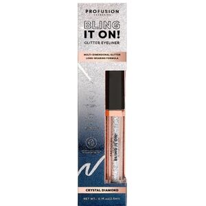 3 x Profusion Cosmetics Bling It On Liquid Glitter Eyeliner, Crystal Diamond